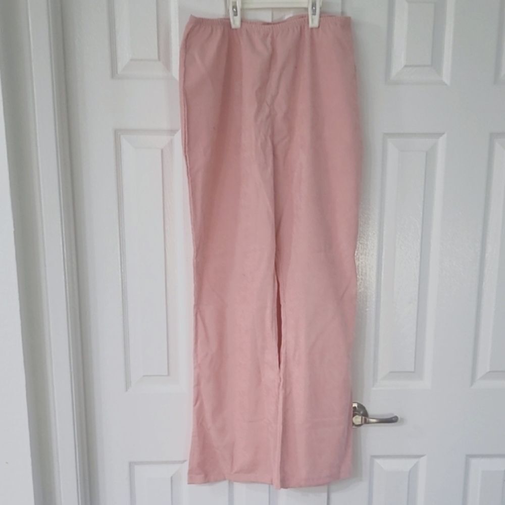♡♡♡ Thin Stretchy Corduroy Pink Flare Pants sz XL Casual / Clearance